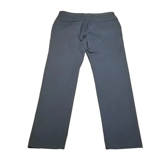 Jack Archer Jetsetter Pants Men's Size 33x32 Dark Gray Stretch Chino (33x30.5) - Picture 3 of 5
